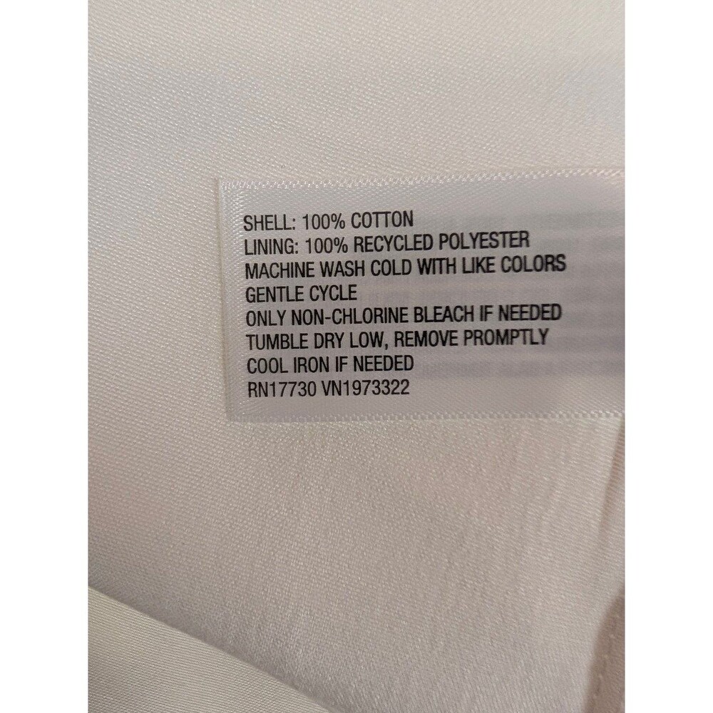 Women's Wild Fable High Neck Dropped Waist Midi A-Line Dress White XS - Picture 10 of 10